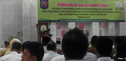 PNS Inspektorat Aceh Tamiang Raih Peringkat Terbaik Uji Kompetensi P2UPD