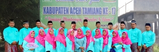 Foto Bersama Usai Upacara HUT ke-17 Kabupaten Aceh Tamiang